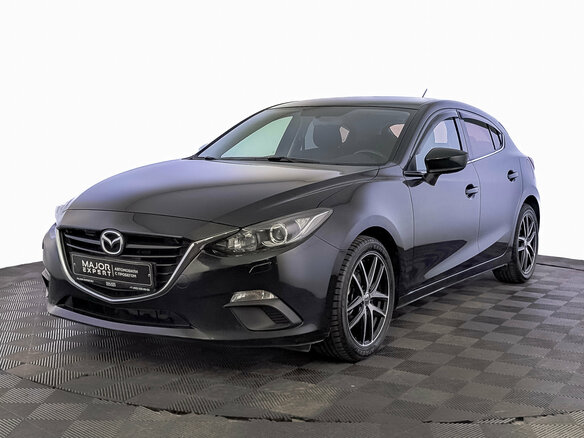 2014 Mazda 3 III (BM), чёрный, 1350000 рублей