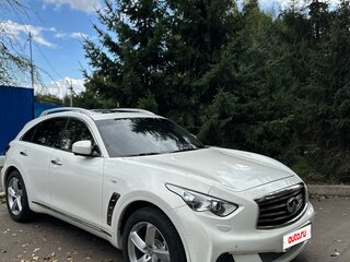 2012 Infiniti FX37 II (S51) Рестайлинг, белый, 2200000 рублей, вид 2