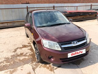 2012 Lada (ВАЗ) Granta I, пурпурный, 300000 рублей, вид 3