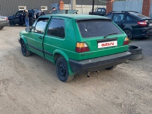 1984 Volkswagen Golf II, зелёный, 70000 рублей - вид 2