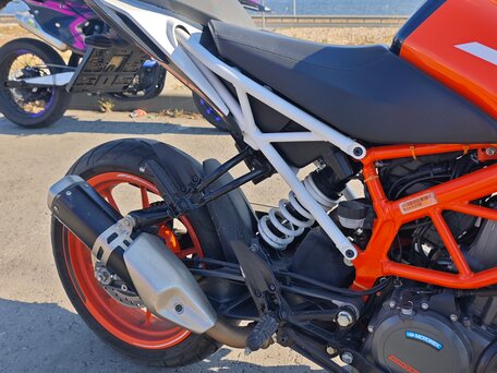 2020 KTM 390 Duke, оранжевый, 460000 рублей, вид 5