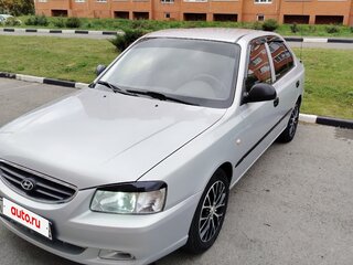 2008 Hyundai Accent ТагАЗ II, серебристый, 530000 рублей, вид 4