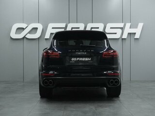 2014 Porsche Cayenne S Diesel II Рестайлинг (958), синий, 4449000 рублей, вид 4
