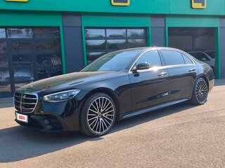 2021 Mercedes-Benz S-Класс 450 Long 4MATIC VII (W223), чёрный, 9000000 рублей, вид 1