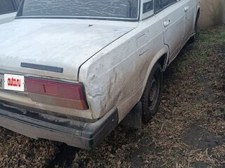 2007 Lada (ВАЗ) 2107, белый, 120000 рублей, вид 5