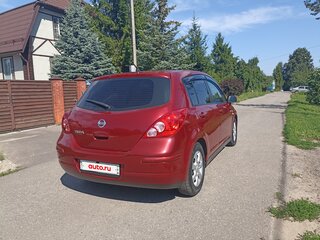 2008 Nissan Tiida I, красный, 650000 рублей, вид 4