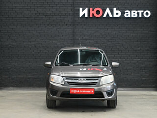 2015 Lada (ВАЗ) Granta I, коричневый, 350000 рублей, вид 2