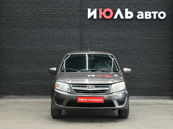 2015 Lada (ВАЗ) Granta I, коричневый, 350000 рублей - вид 2