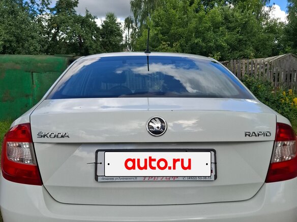 2016 Skoda Rapid I, белый, 720000 рублей - вид 8