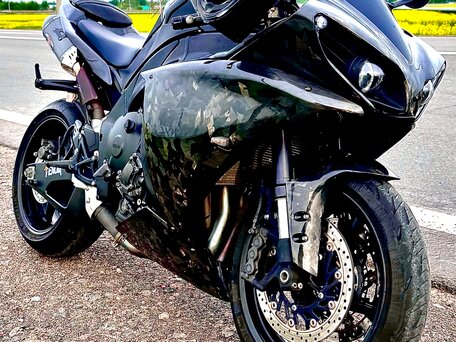 2012 Yamaha YZF-R1, чёрный, 880000 рублей, вид 2