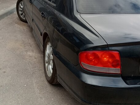 2005 Hyundai Sonata IV (EF) Рестайлинг, чёрный, 250000 рублей, вид 4