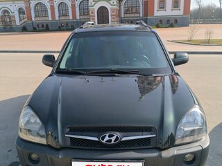 2008 Hyundai Tucson I, зелёный, 950000 рублей, вид 2