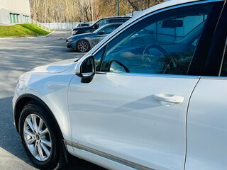 2014 Volkswagen Touareg II Рестайлинг, белый, 2100000 рублей, вид 3