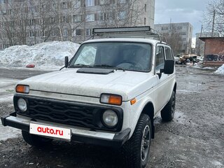 2005 Lada (ВАЗ) 2121 (4x4) I Рестайлинг, белый, 285000 рублей, вид 1