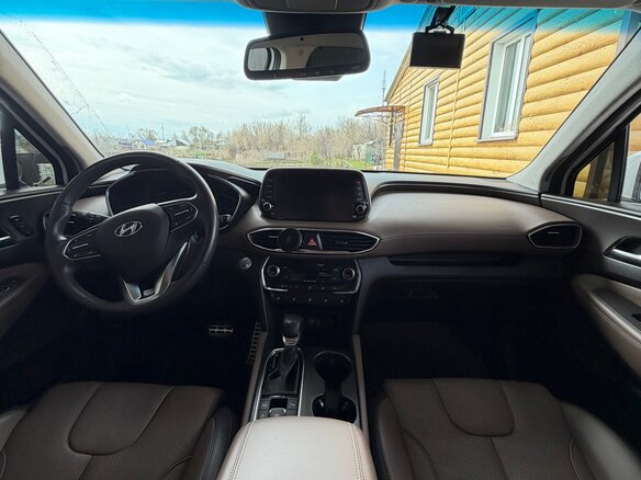 2018 Hyundai Santa Fe IV, белый, 3250000 рублей - вид 9