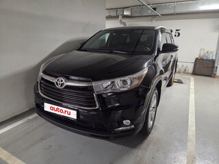 2015 Toyota Highlander III (XU50), чёрный, 2950000 рублей, вид 3