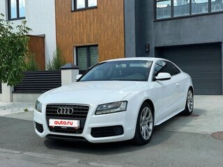 2009 Audi A5 I (8T), белый, 1230000 рублей, вид 1