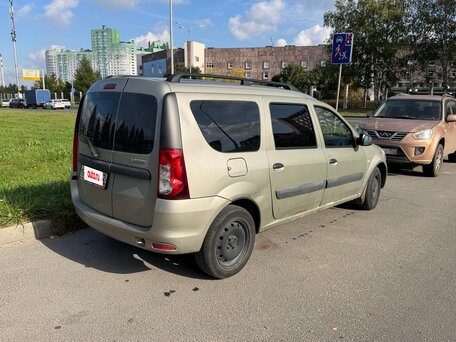 2017 Lada (ВАЗ) Largus I, бежевый, 900000 рублей, вид 3