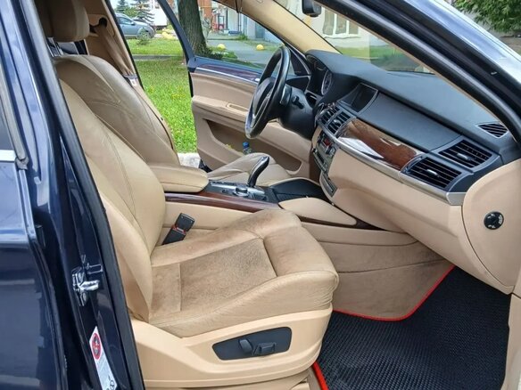 2009 BMW X6 35d I (E71), синий - вид 8