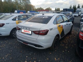 2023 Lada (ВАЗ) Vesta I Рестайлинг (NG), белый, 856510 рублей, вид 3