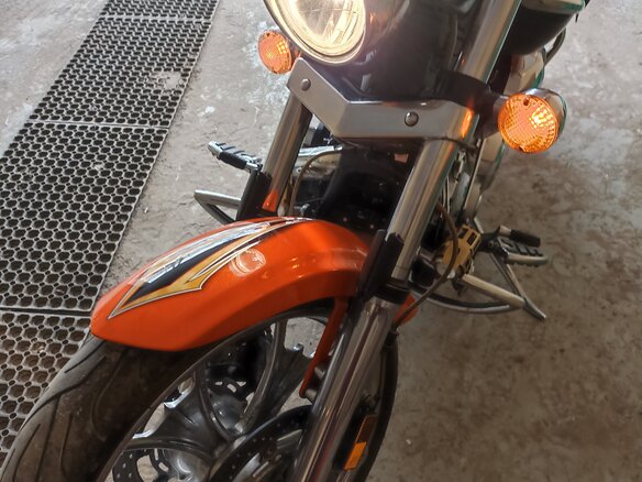 2012 Yamaha XV 1900, оранжевый, 1140000 рублей - вид 16