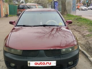 2002 Mitsubishi Galant VIII Рестайлинг, красный, 255000 рублей, вид 1