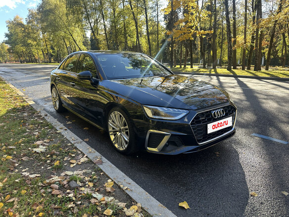 2021 Audi A4 40 TDI V (B9) Рестайлинг, чёрный, 4098500 рублей - вид 5