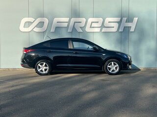 2021 Hyundai Solaris II Рестайлинг, чёрный, 1720000 рублей, вид 5