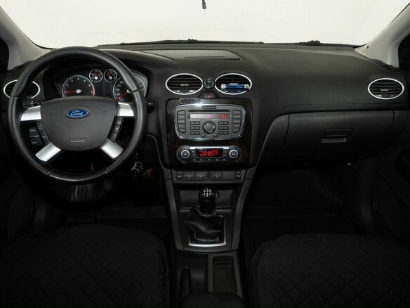 2007 Ford Focus II, чёрный, 540000 рублей - вид 6