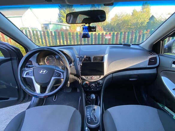 2013 Hyundai Solaris I, чёрный - вид 6