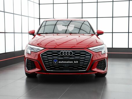 2021 Audi A3 Sportback 35 TFSI IV (8Y), красный, 2849000 рублей, вид 2