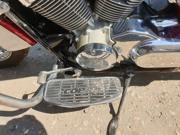 2008 Honda Shadow 750, красный, 550000 рублей - вид 6