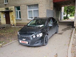 2012 Chevrolet Aveo II, чёрный, 670000 рублей, вид 1
