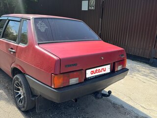1998 Lada (ВАЗ) 21099, красный, 130000 рублей, вид 3