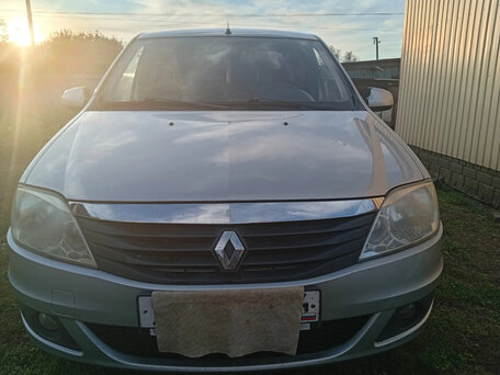 2011 Renault Logan I Рестайлинг, серый, 450000 рублей, вид 3