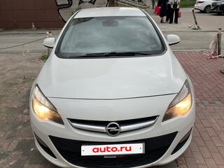 2014 Opel Astra J Рестайлинг, белый, 740000 рублей, вид 2