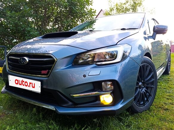 2017 Subaru Levorg I, синий, 1600000 рублей - вид 4