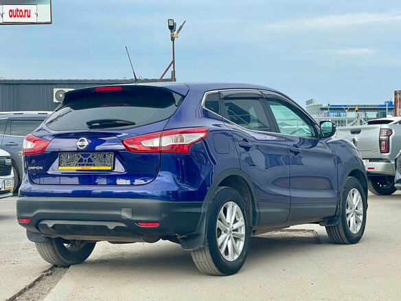 2014 Nissan Qashqai II, синий, 1380000 рублей - вид 4