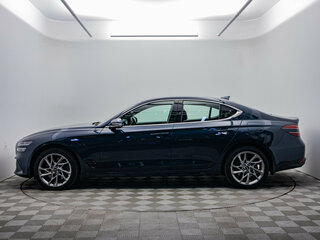 2021 Genesis G70 I Рестайлинг, синий, 2774000 рублей, вид 2