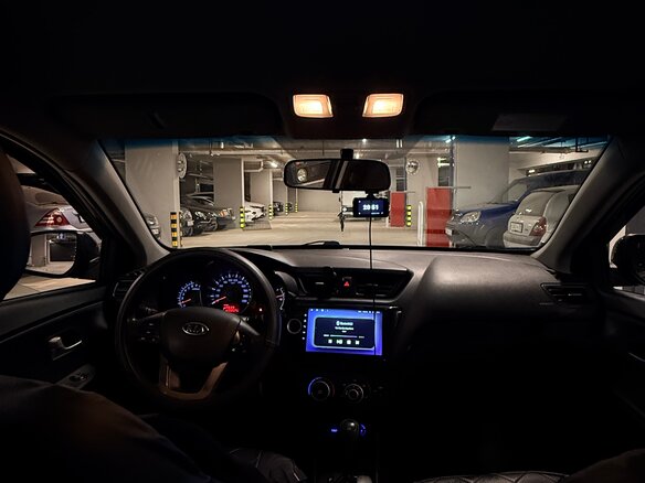 2012 Kia Rio III, чёрный, 540000 рублей - вид 5