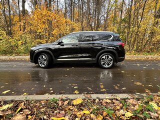 2020 Hyundai Santa Fe IV, чёрный, 3500000 рублей, вид 3
