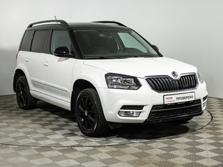 2014 Skoda Yeti I Рестайлинг, белый, 1149777 рублей, вид 3