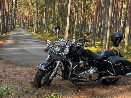 2010 Harley-Davidson Road King, чёрный, 1020000 рублей, вид 3