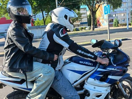 2002 Suzuki SV 400, синий, 280000 рублей, вид 2