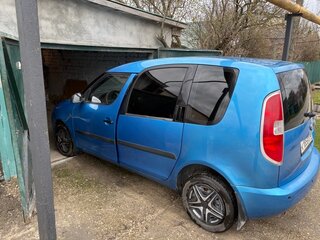 2008 Skoda Roomster I, синий, 480000 рублей, вид 4
