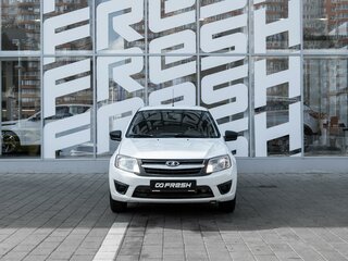 2016 Lada (ВАЗ) Granta I, белый, 530000 рублей, вид 3