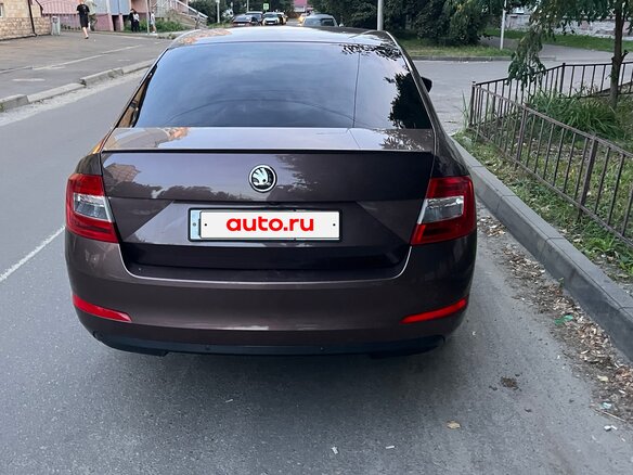 2015 Skoda Octavia III (A7), коричневый, 1210000 рублей - вид 12
