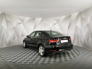 2017 Audi A3 III (8V) Рестайлинг, чёрный, 1260000 рублей, вид 4