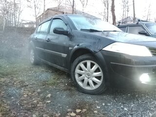 2006 Renault Megane II Рестайлинг, чёрный, 310000 рублей, вид 3