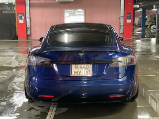 2017 Tesla Model S P100D I Рестайлинг, синий, 3450000 рублей, вид 4